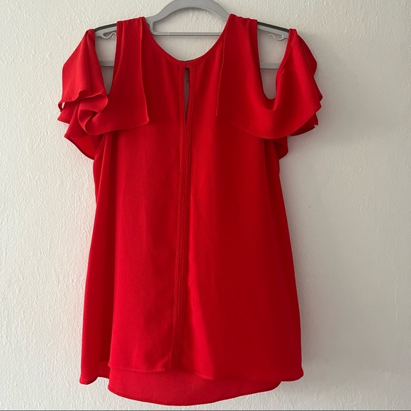 VINCE CAMUTO Red Blouse ❤️ - Picture 5 of 5